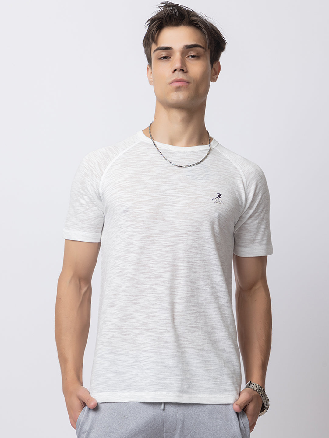 120 Dri-Fit Sports T-shirt I Textured Off White