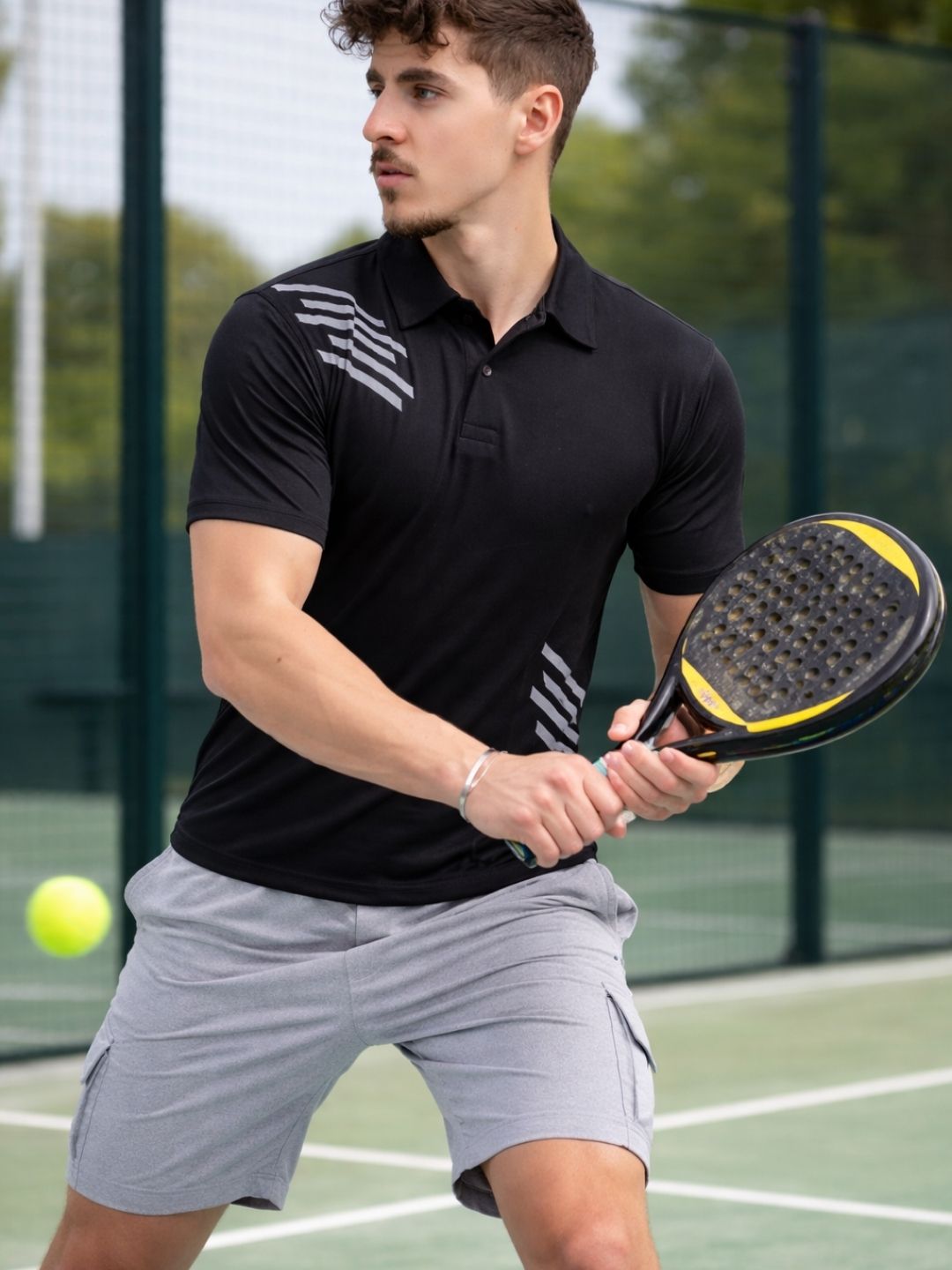 119 Polo Dri-Fit Sports T-shirt I Black