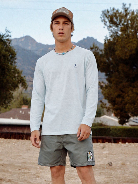122 Dri-Fit Sports T-shirt I Sky I Long Sleeves