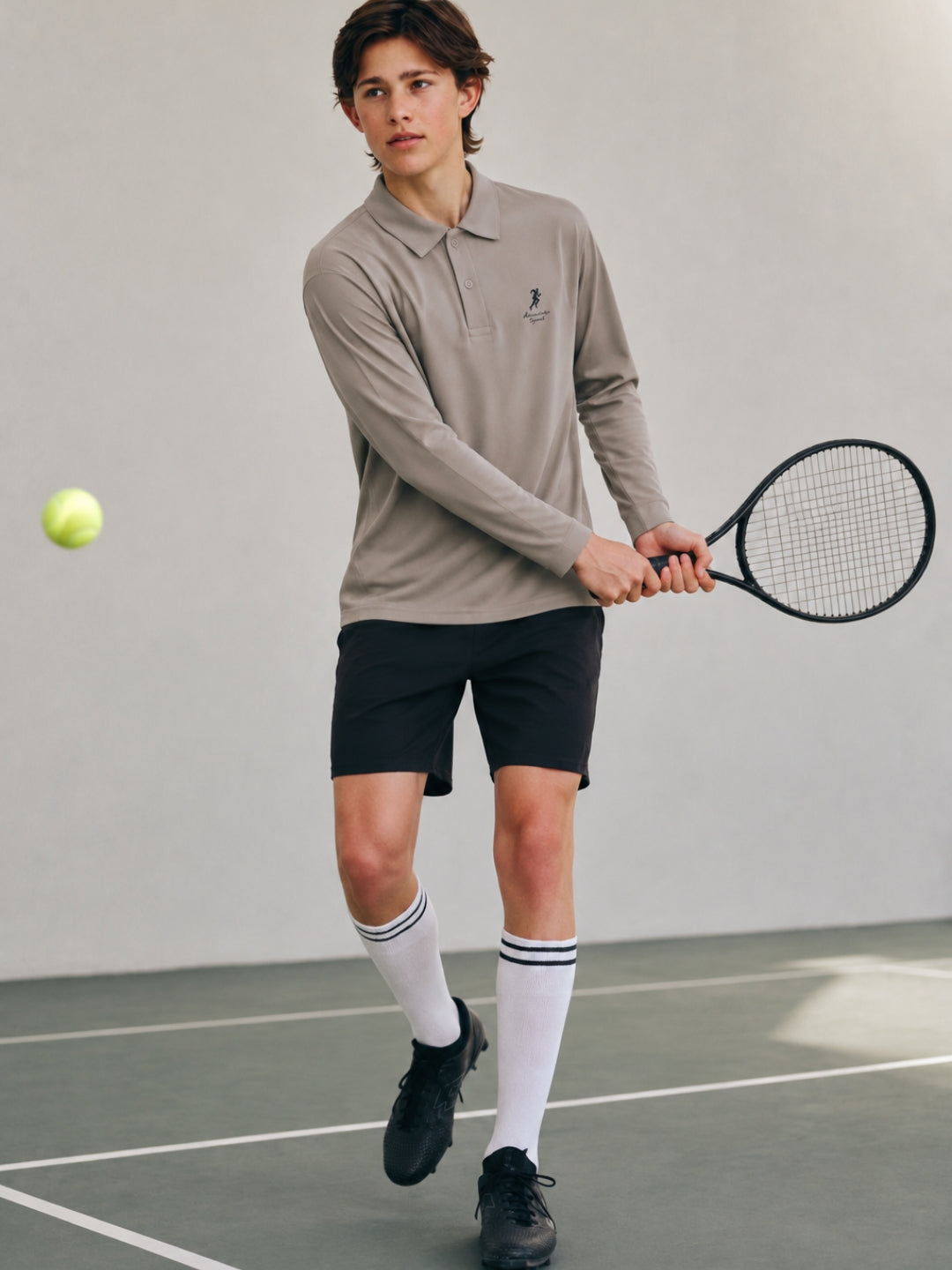 127 Boys Dri-Fit Sports T-shirt I Camel