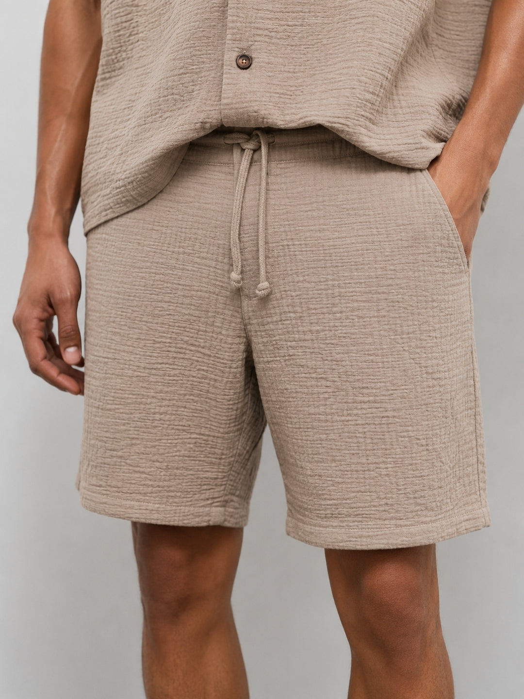 148 Resort Shorts Crochet I Sunkissed Beige