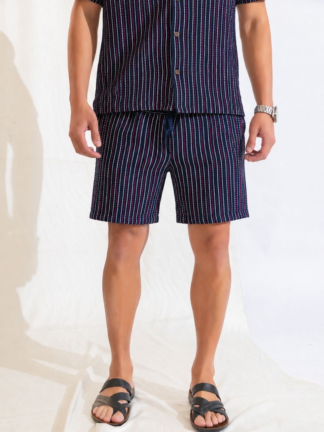 148 Resort Shorts Crochet I French Navy