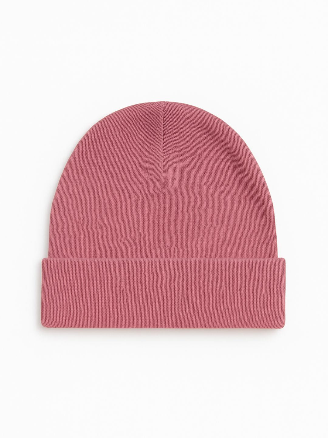 007 Rib Knitted Beanie I Pink I Unisex Men