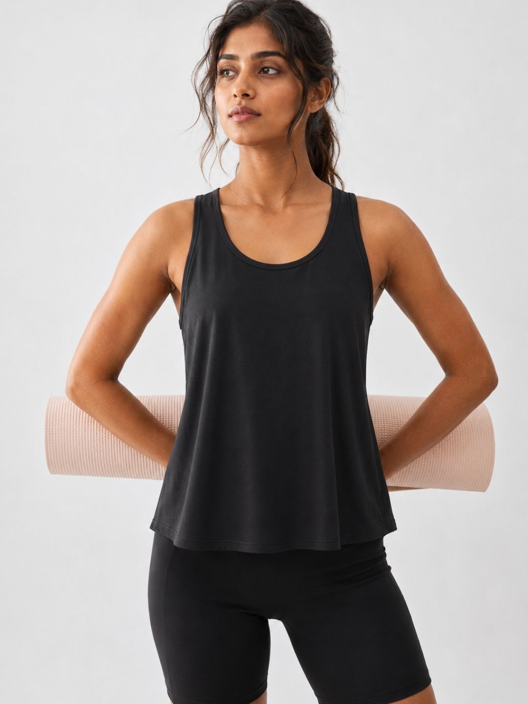 171 Flowy Dri-Fit Sports Tank I Pickleball I Black