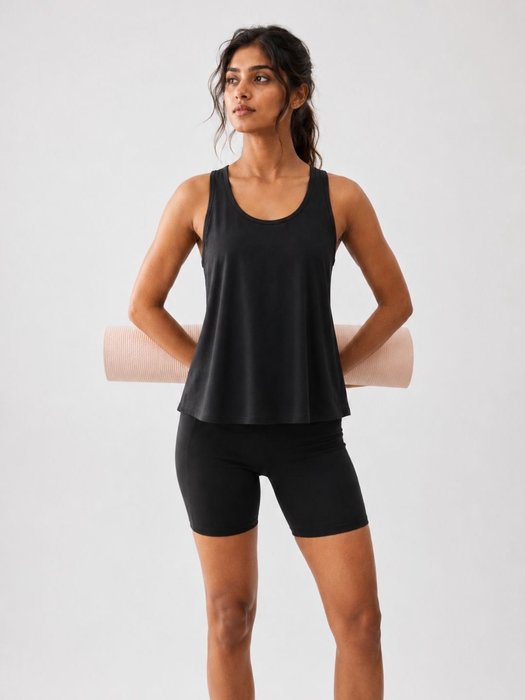 171 Flowy Dri-Fit Sports Tank I Pickleball I Black