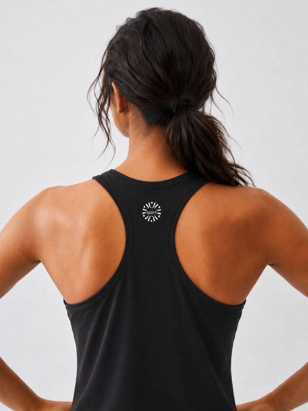 171 Flowy Dri-Fit Sports Tank I Pickleball I Black