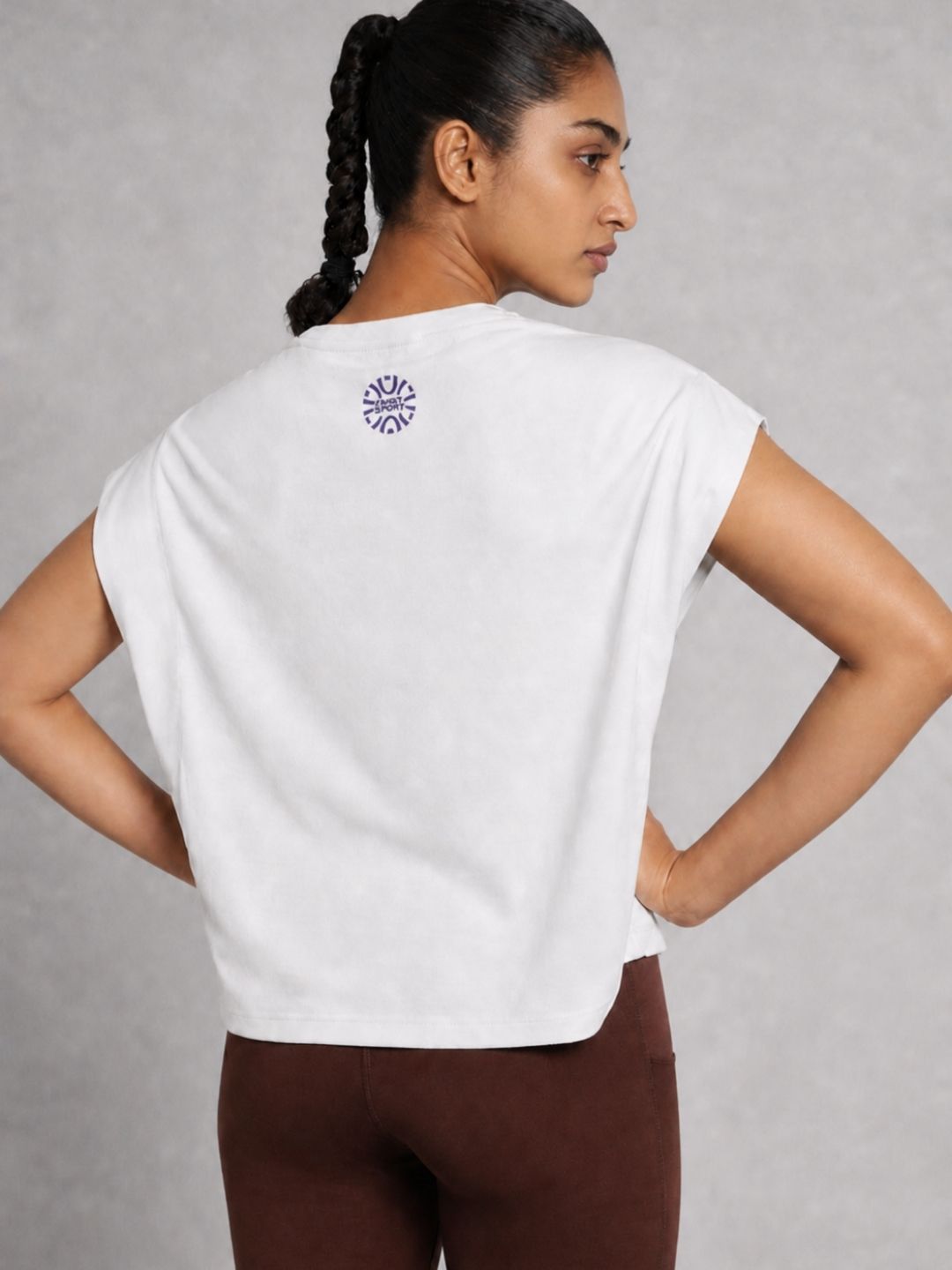 172 Oversized Dri-Fit Sports T-shirt I Pickleball I White