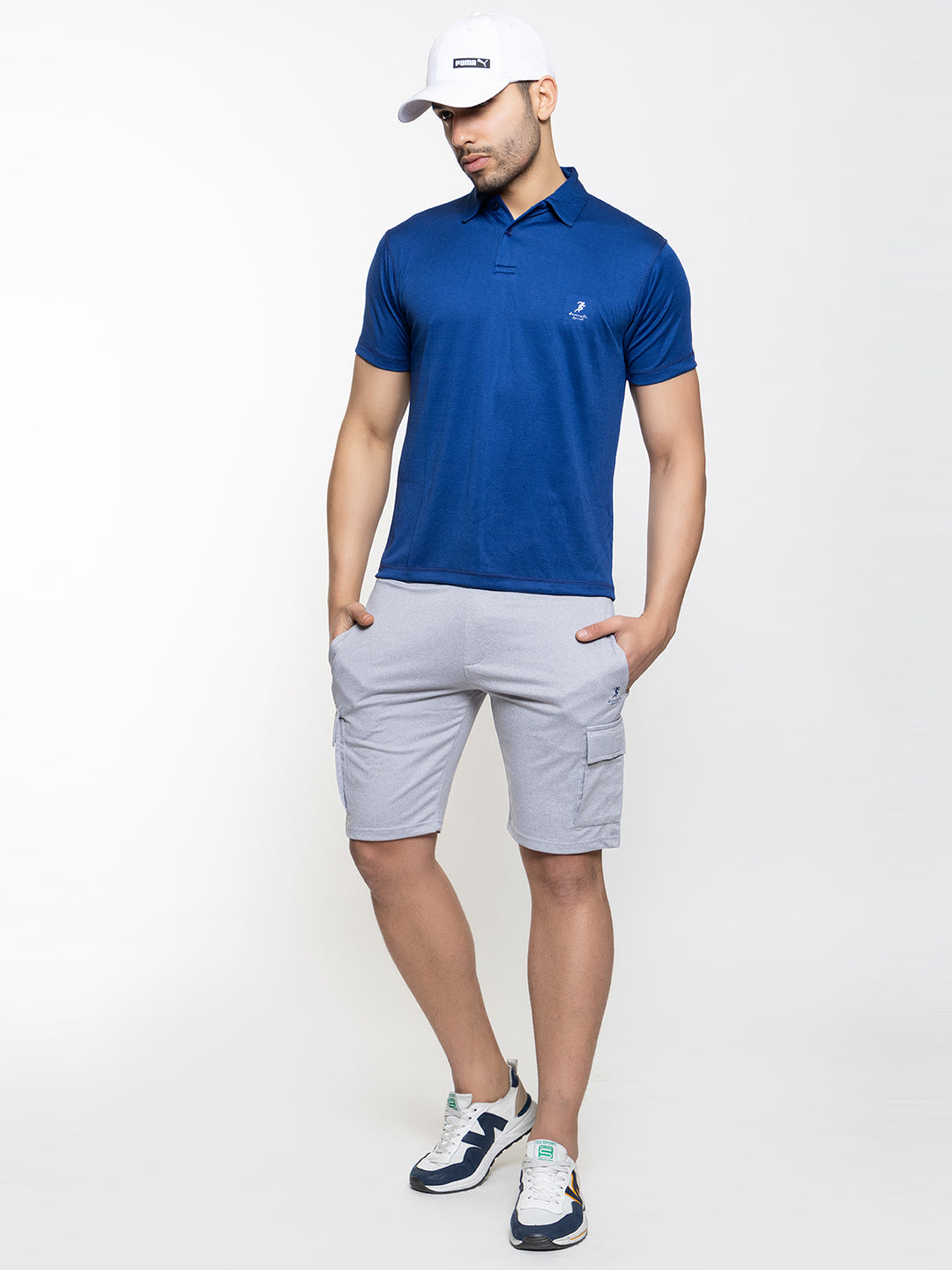 126 Polo Dri-Fit Sports T-shirt I Denim Blue