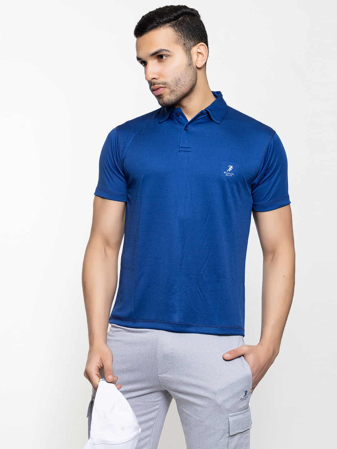 126 Polo Dri-Fit Sports T-shirt I Denim Blue