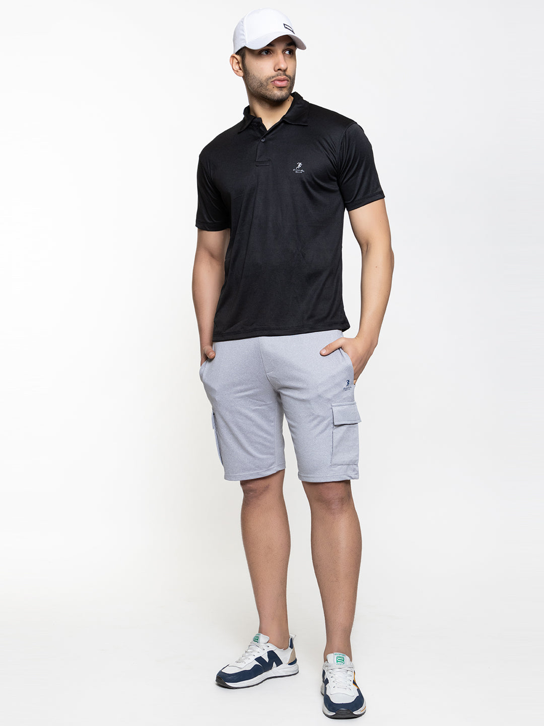 126 Polo Dri-Fit Sports T-shirt I Black