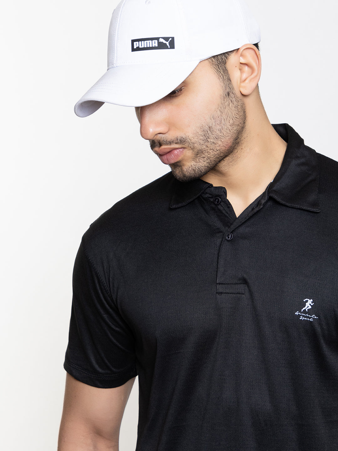 126 Polo Dri-Fit Sports T-shirt I Black