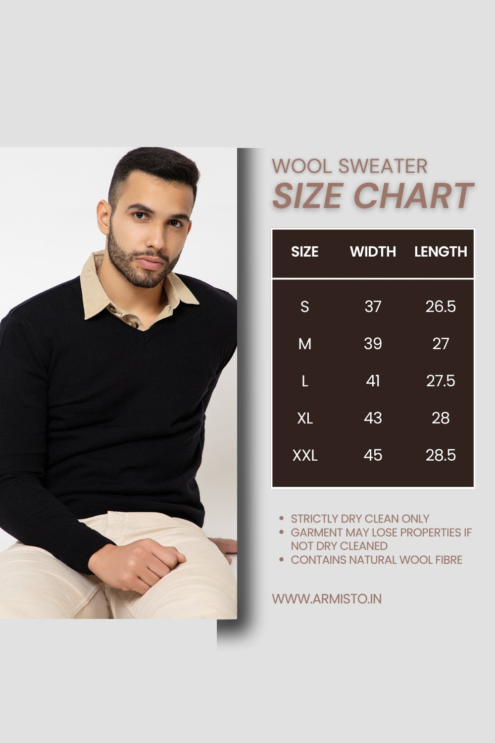 215 Solid Pullover I Wool I Woolmark Certified I Black