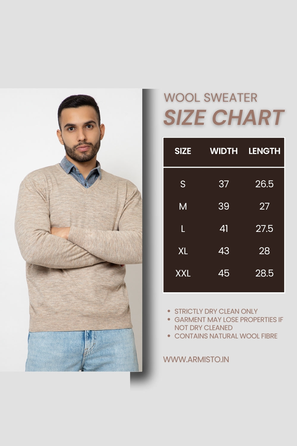 215 Solid Pullover I Wool I Woolmark Certified I Oatmeal