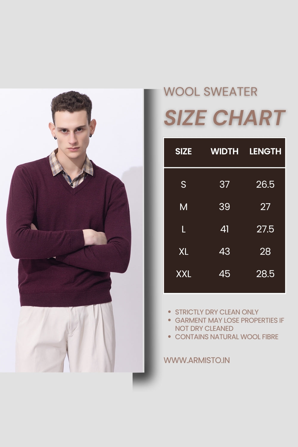 215 Solid Pullover I Wool I Woolmark Certified I Wine