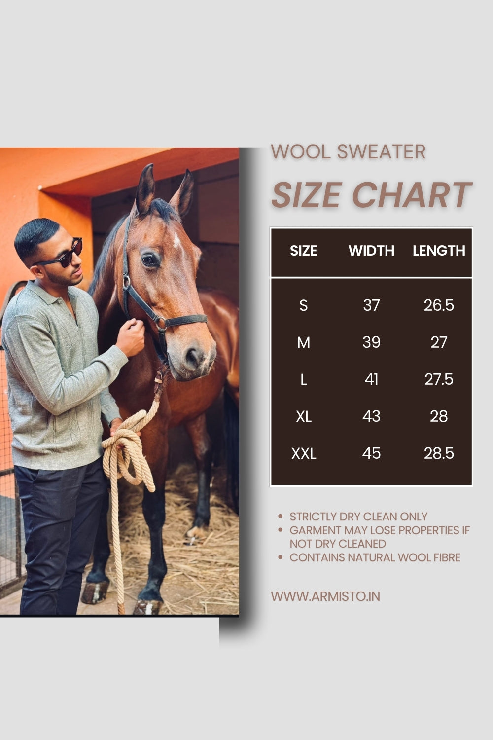 243 Cable Knit Woollen Polo I Woolmark Certified I Olive