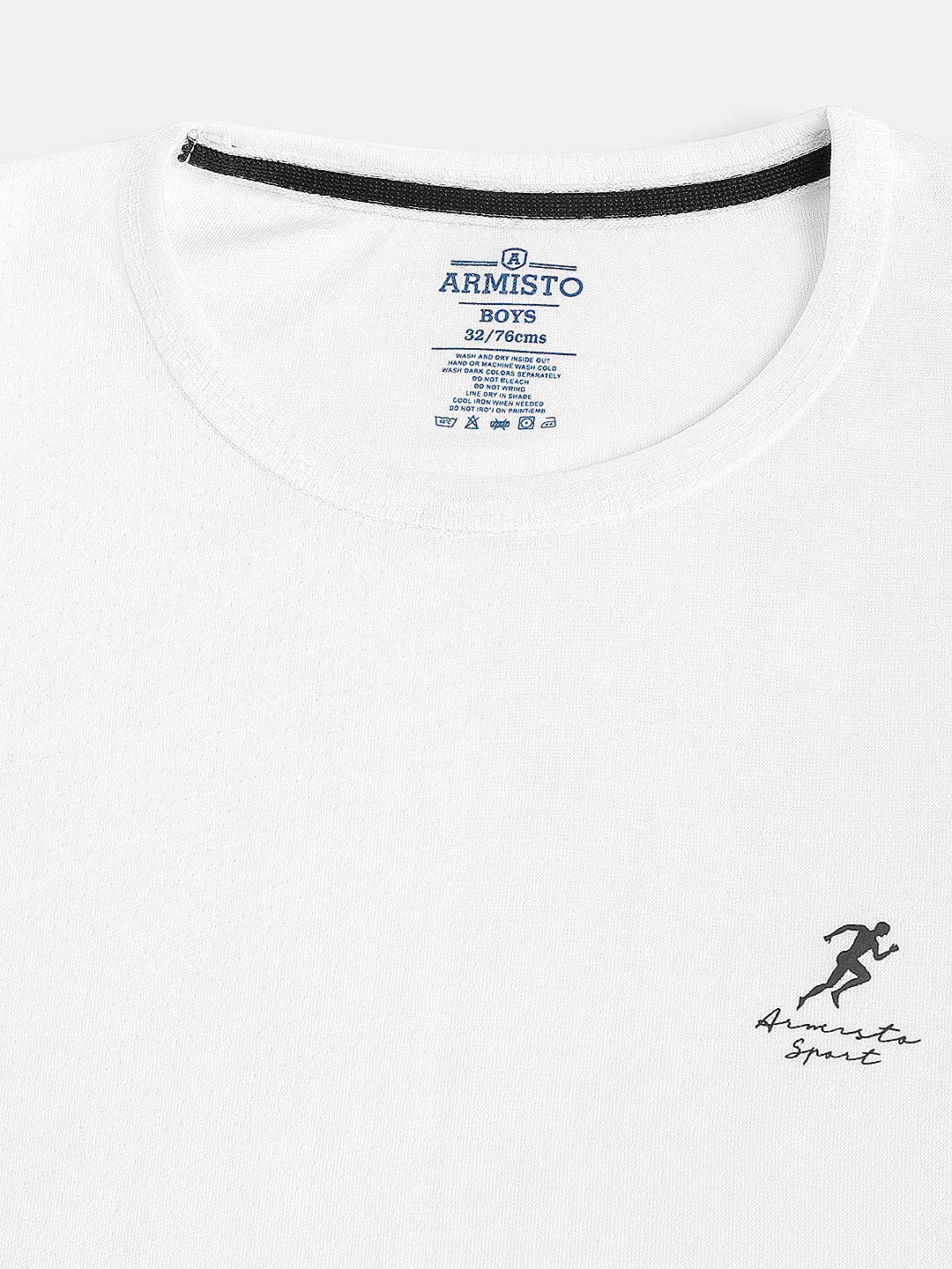 120 Boys Dri-Fit Sports T-shirt I White