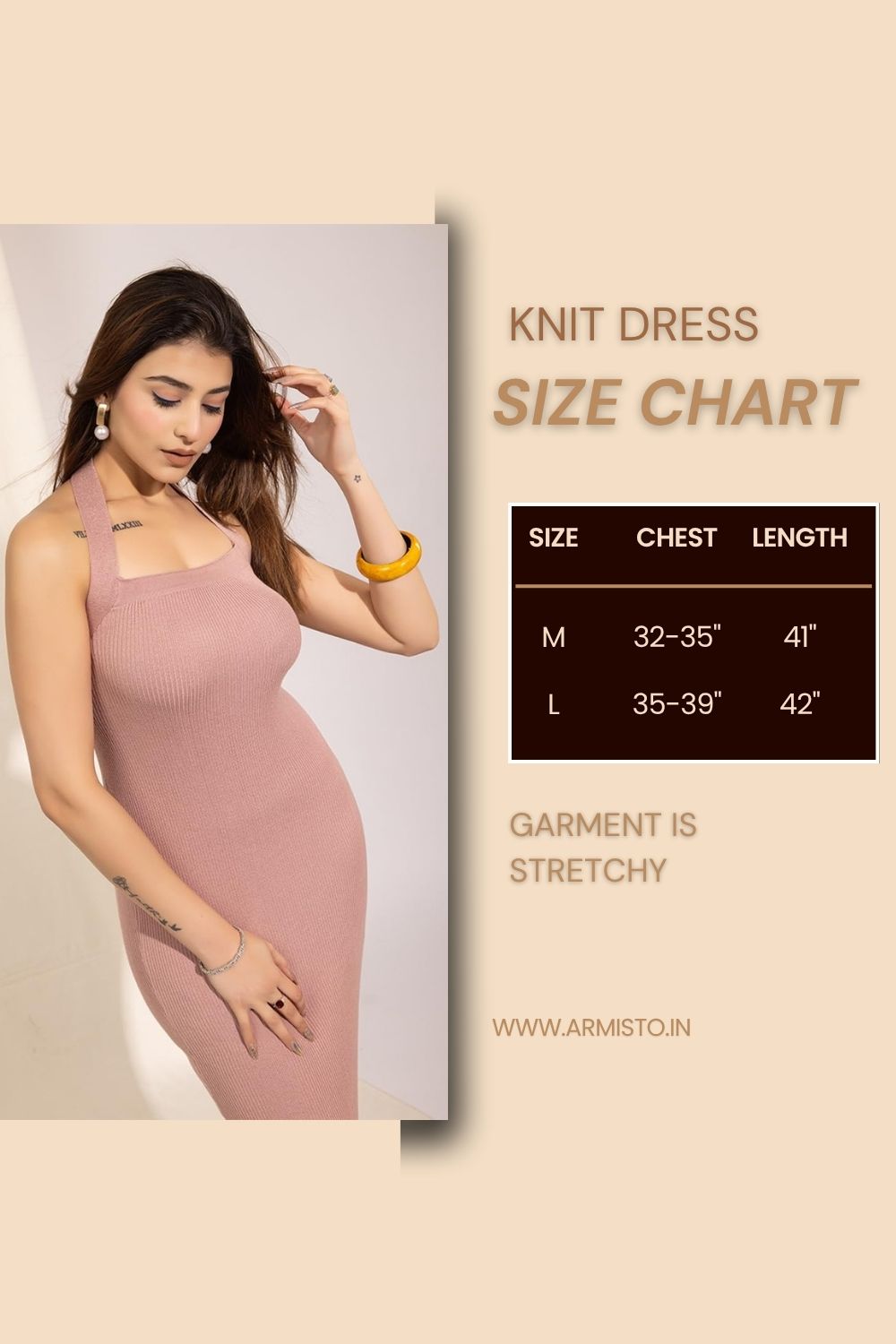 422 Halter Knit Midi Dress I Pure Cotton I Lavendar