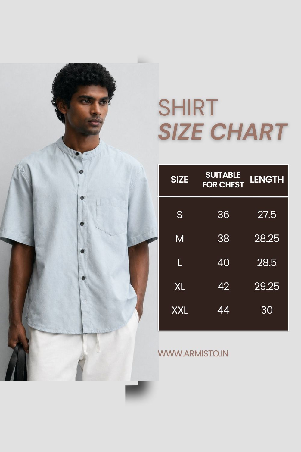 503 Men's Linen Shirt I Sky
