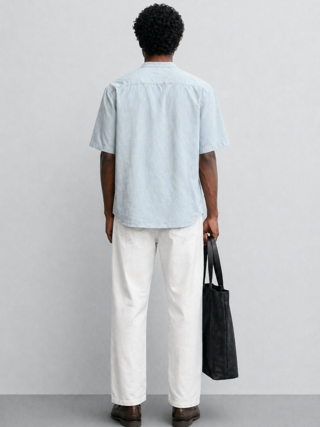 503 Men's Linen Shirt I Sky