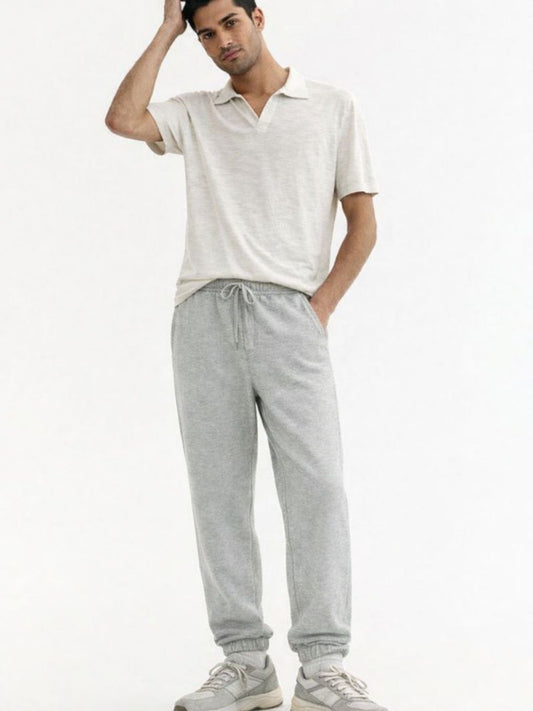 507 Johnny Collar Dri-Fit Sports T-shirt I Textured Off White