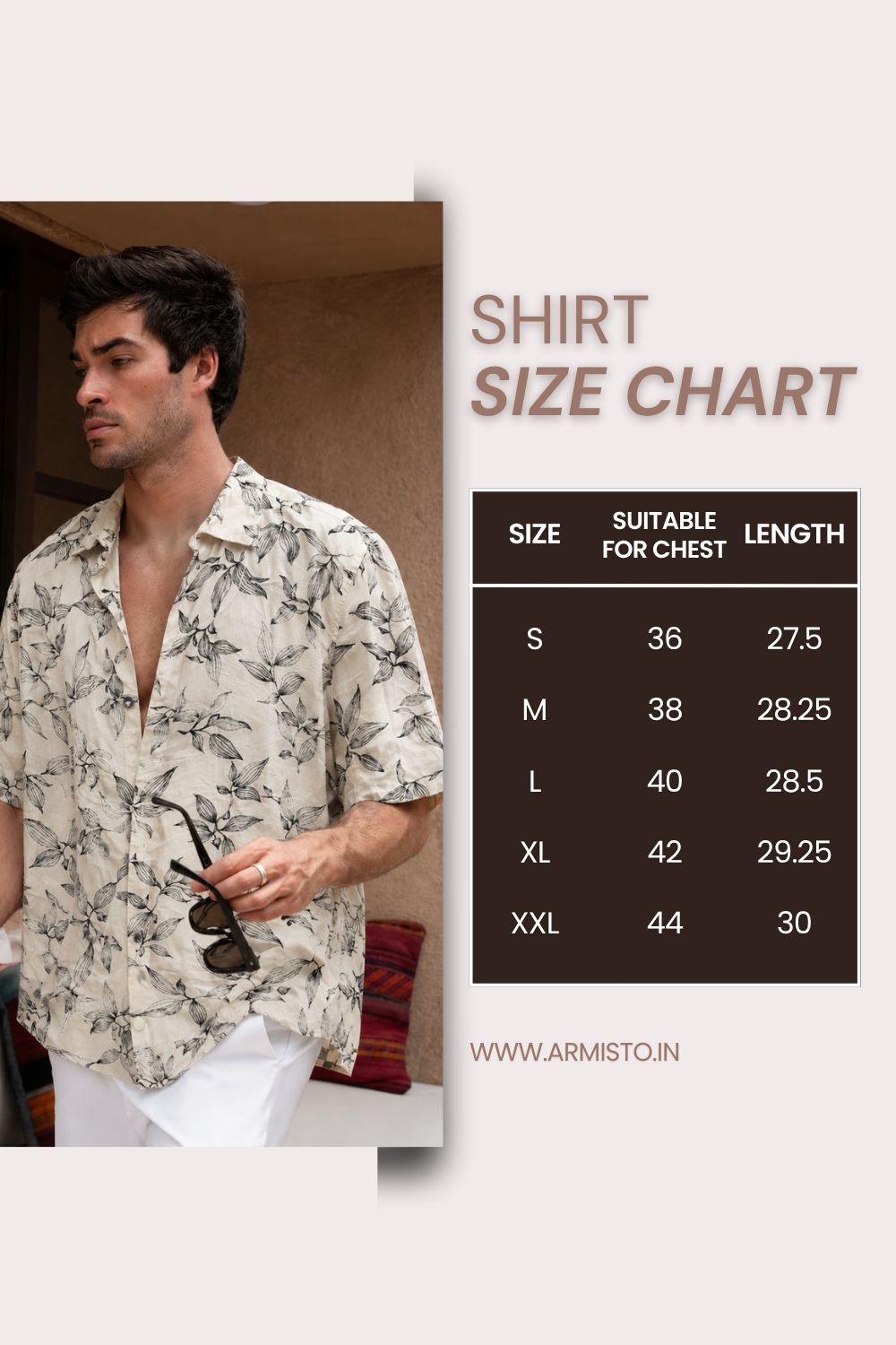 515 Men's Mexico Resort Shirt I Beige