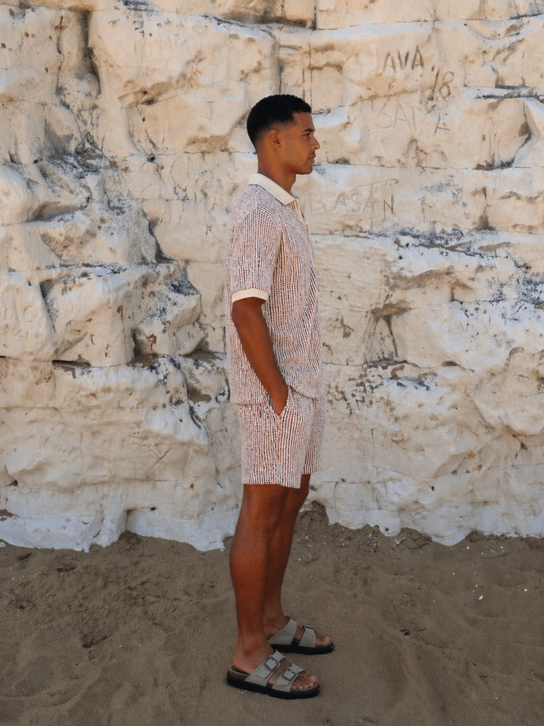 149 Resort Shorts Crochet I Summer Red