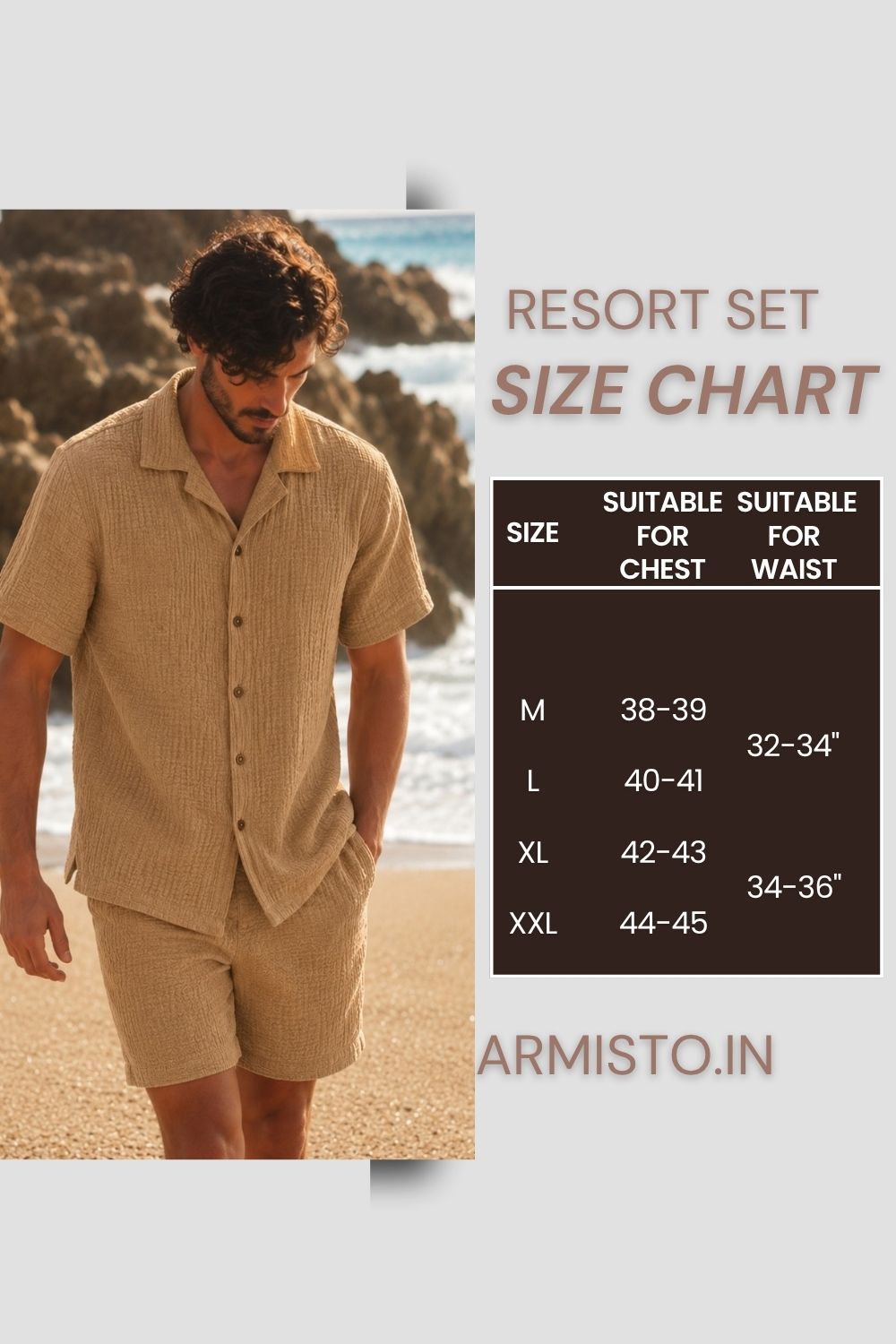 519 Bubble Textured Co-Ord Set I Sunkissed