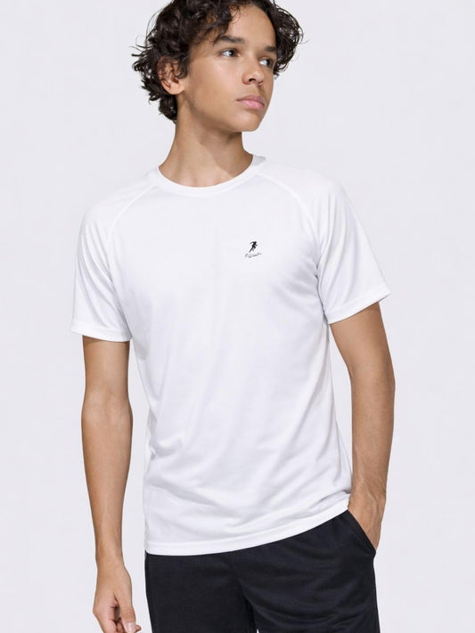 120 Boys Dri-Fit Sports T-shirt I White