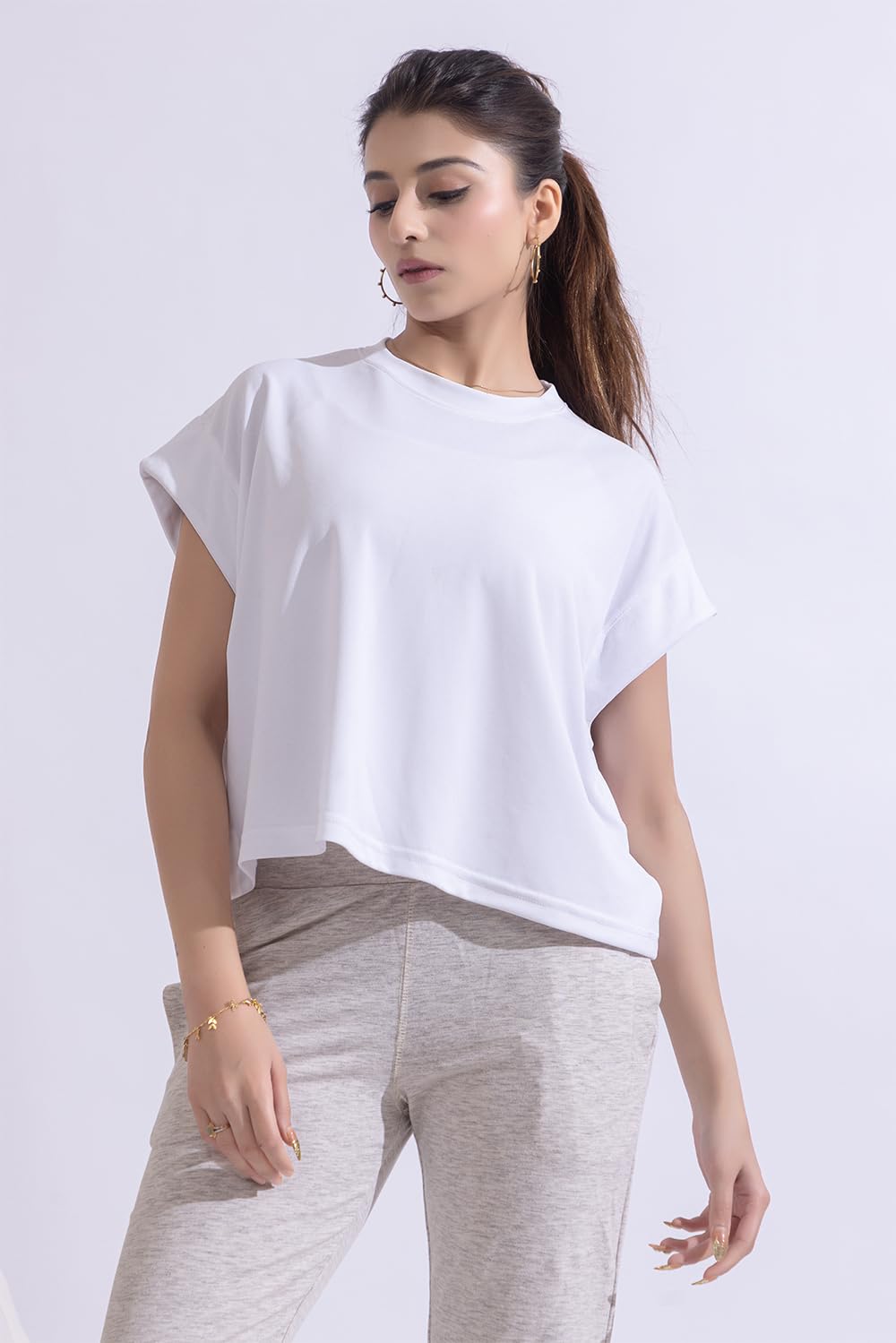 172 Oversized Dri-Fit Sports T-shirt I Pickleball I White