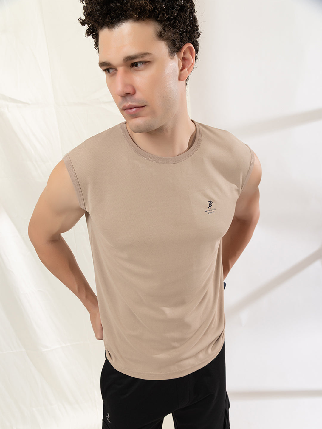 Gym Sports Fit Pickleball DriFIT T-shirt I 170 Camel