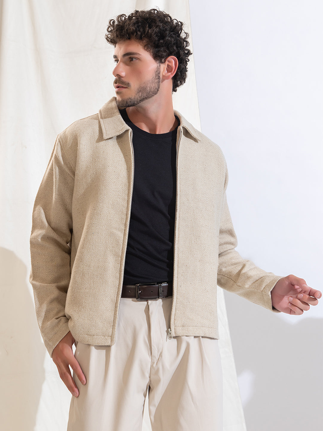 906 Wool Coat Jacket I Cream