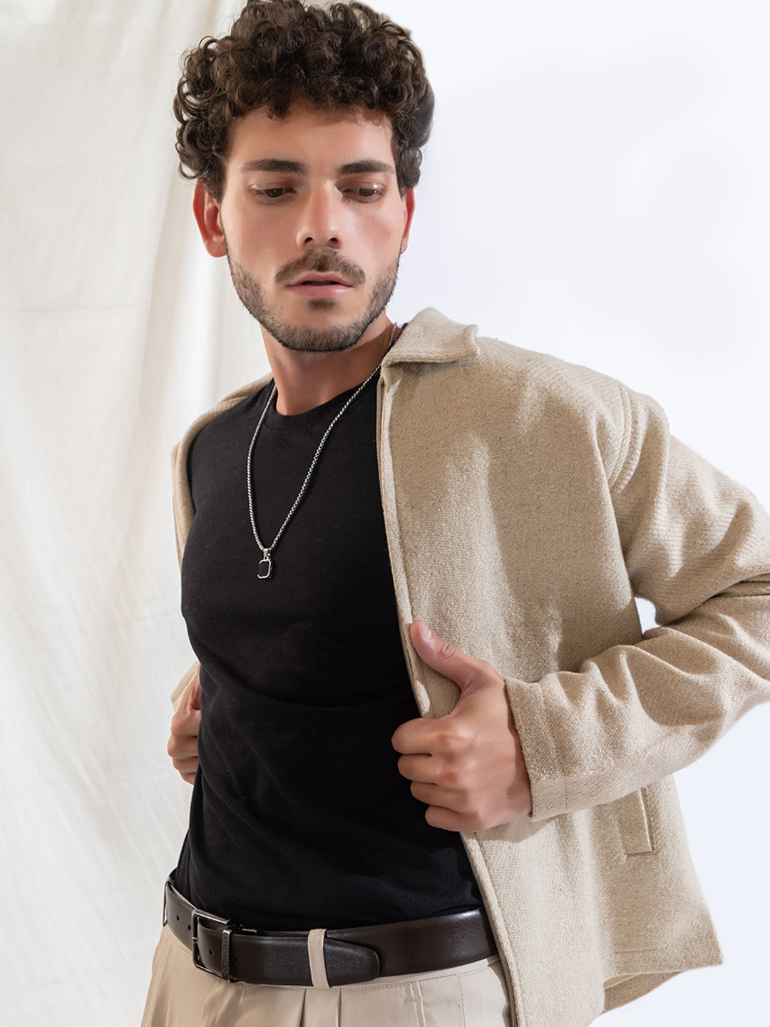 906 Wool Coat Jacket I Cream
