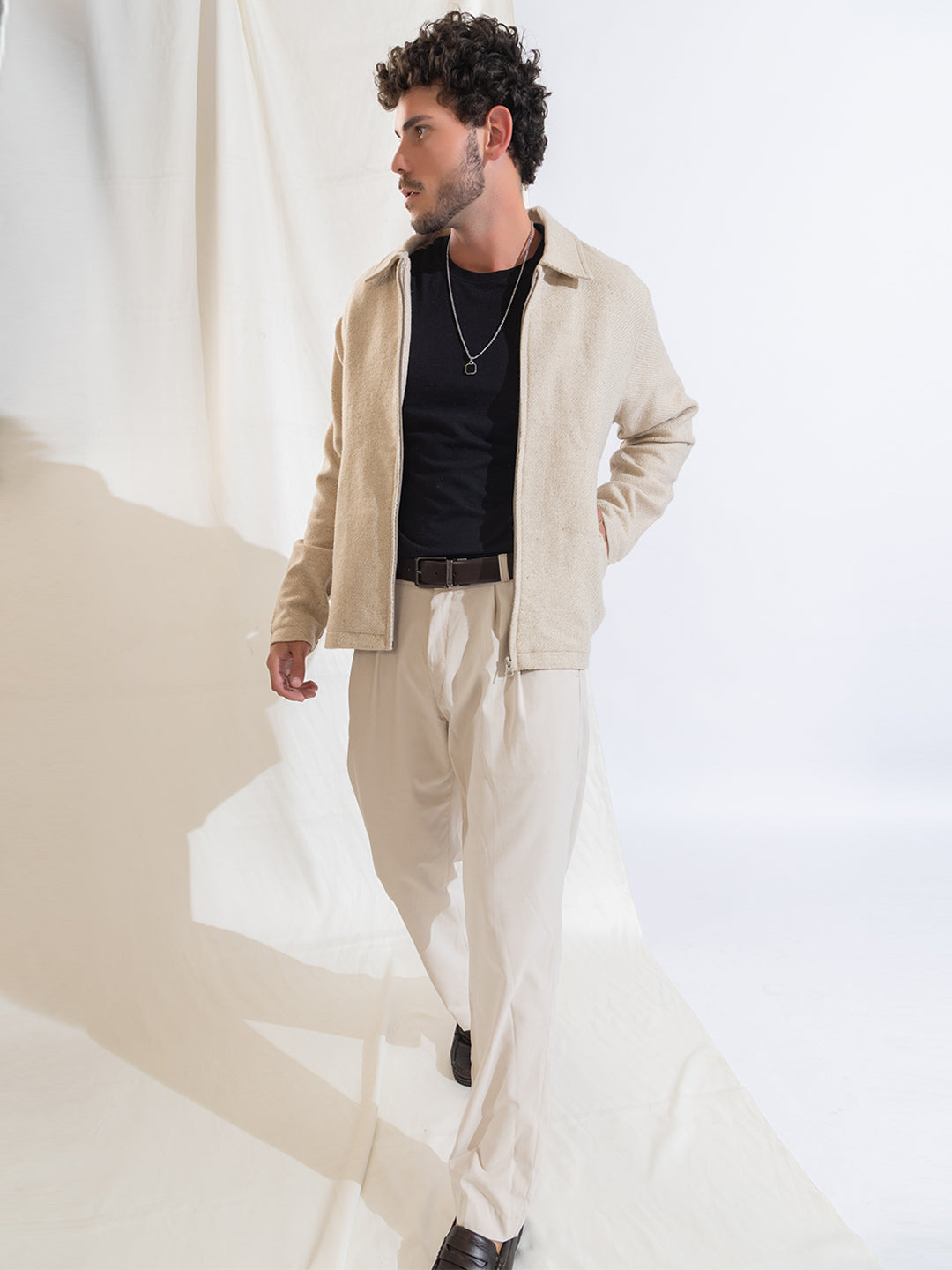 906 Wool Coat Jacket I Cream