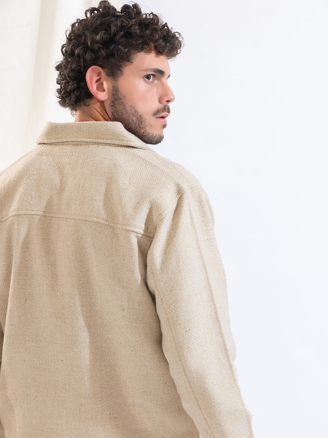 906 Wool Coat Jacket I Cream