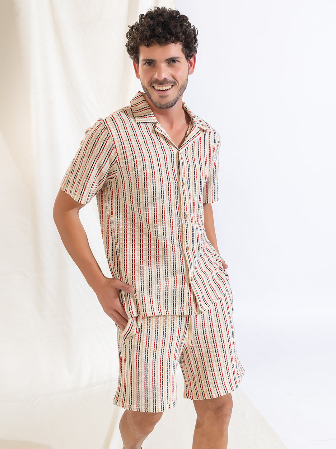 508 Crochet Resort Co-Ord Set I Riviera Cream