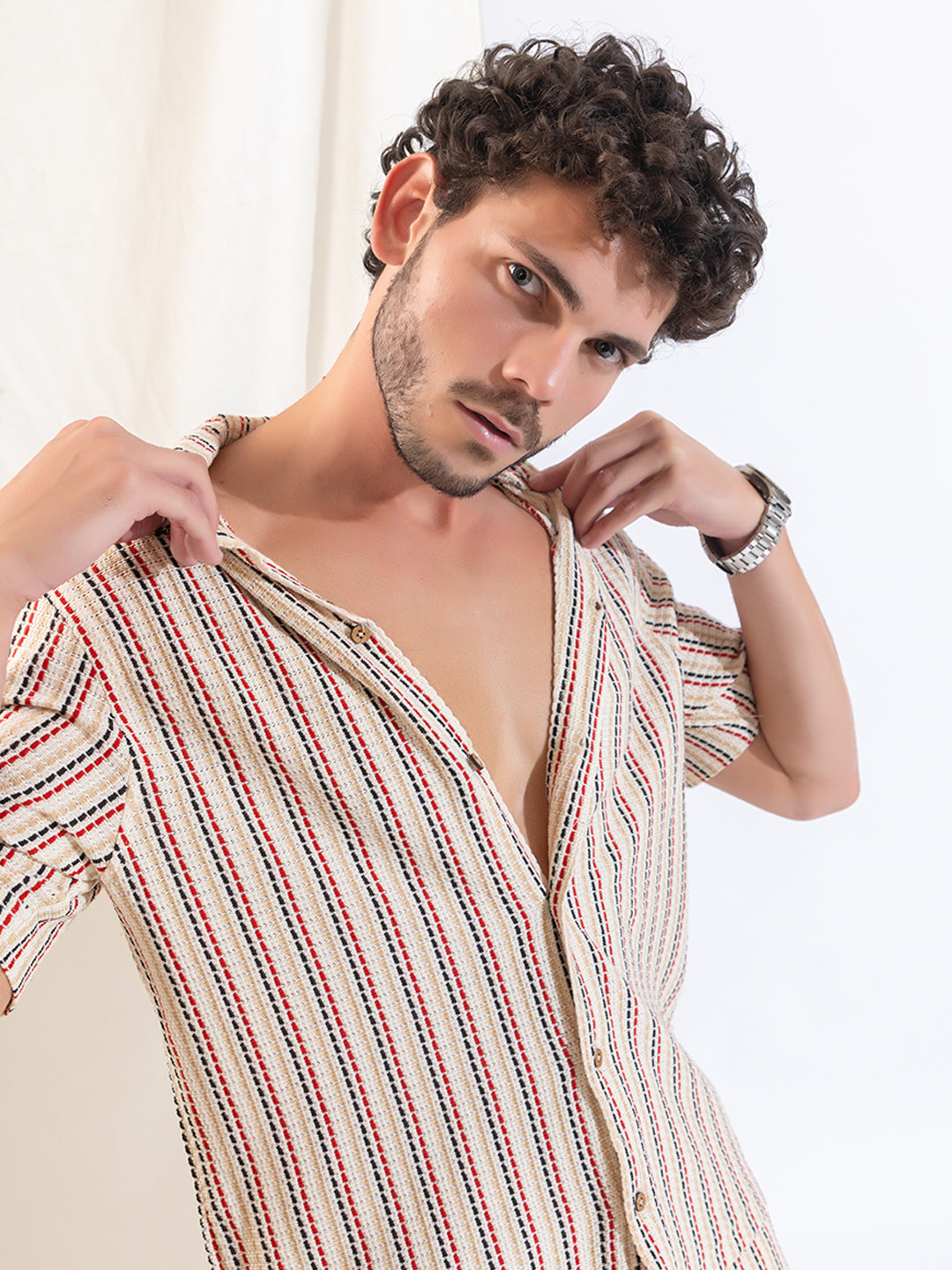 508 Crochet Resort Co-Ord Set I Riviera Cream