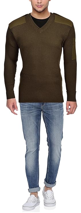 Military Jersey I Wool I Woolmark Certified I Angola Shade