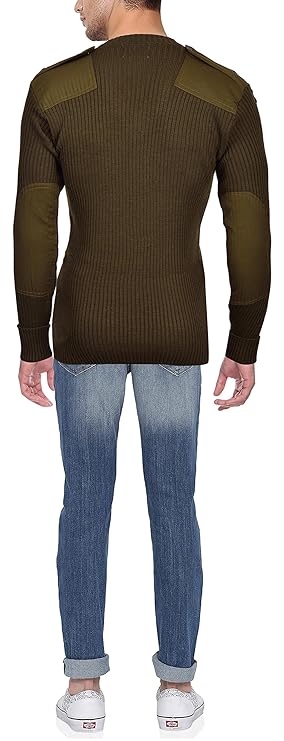 Military Jersey I Wool I Woolmark Certified I Angola Shade