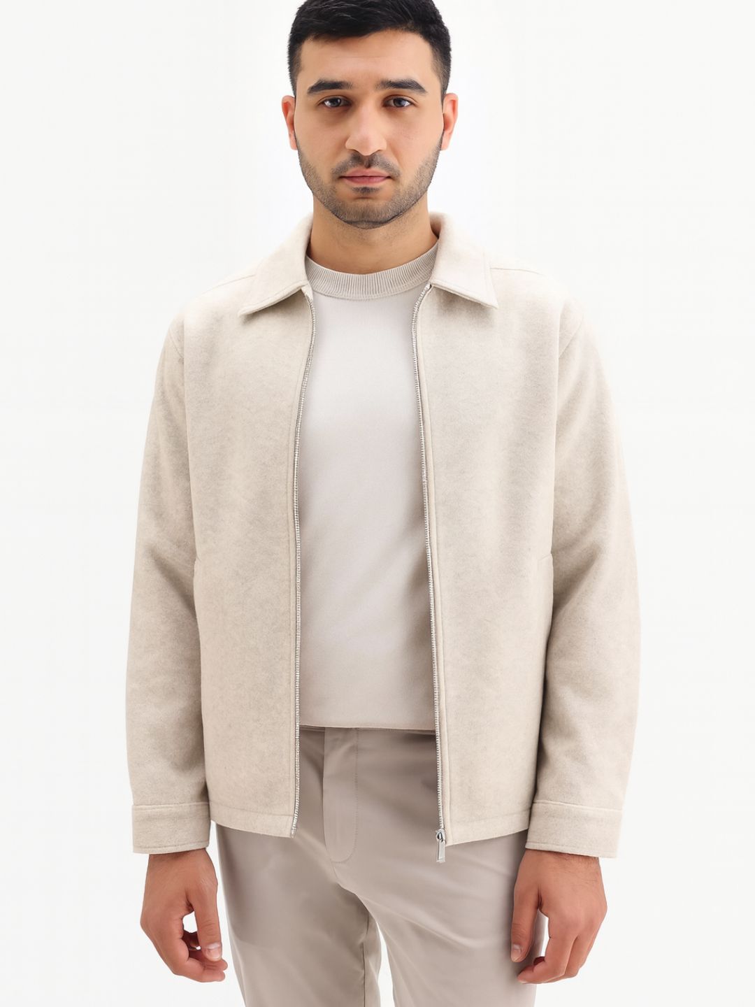 906 Wool Coat Jacket I Cream