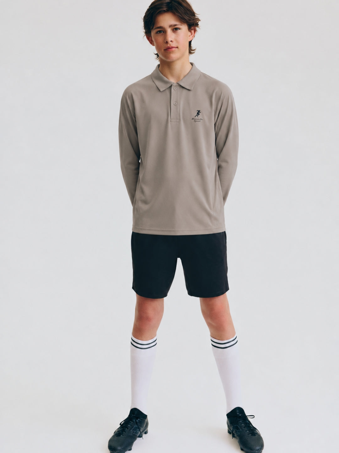 127 Boys Dri-Fit Sports T-shirt I Camel
