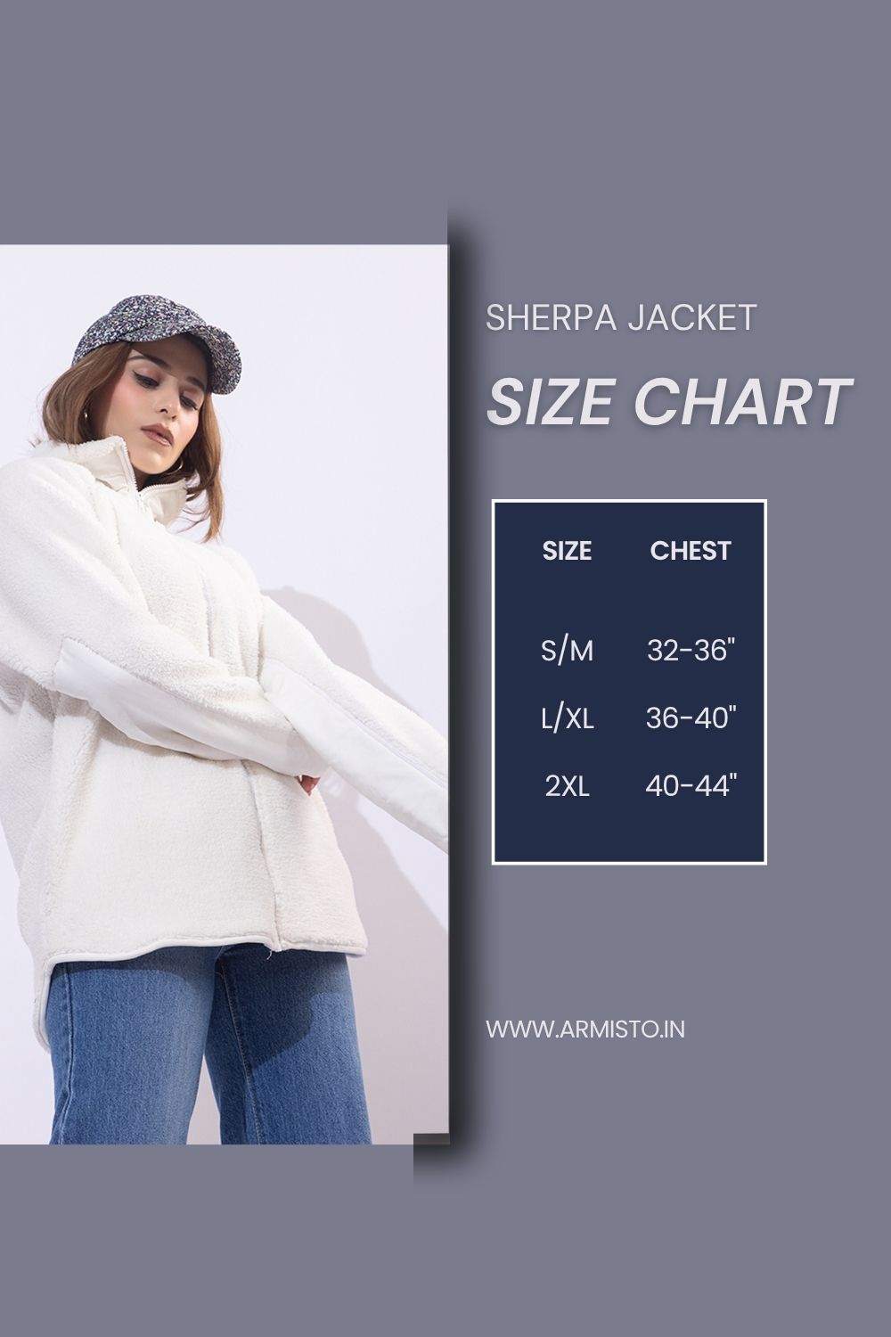 Sherpa Teddy Insulator Jacket I Snow White