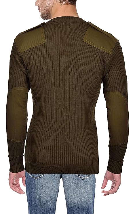Military Jersey I Wool I Woolmark Certified I Angola Shade