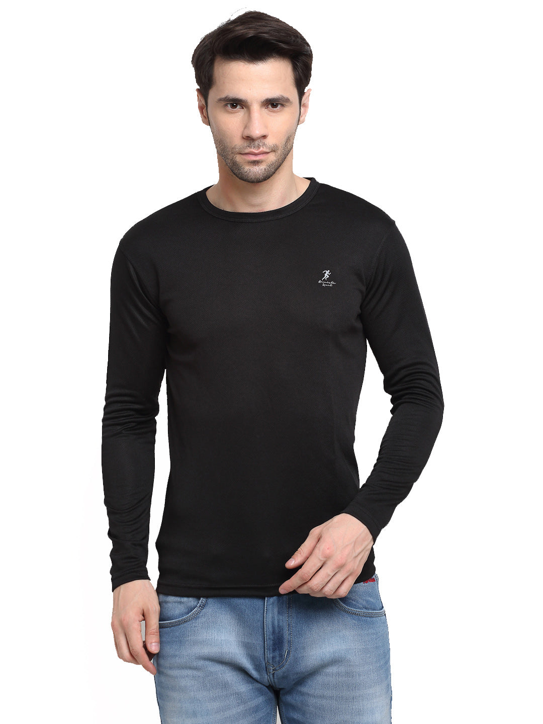 122 Dri-Fit Sports T-shirt I Black I Long Sleeves