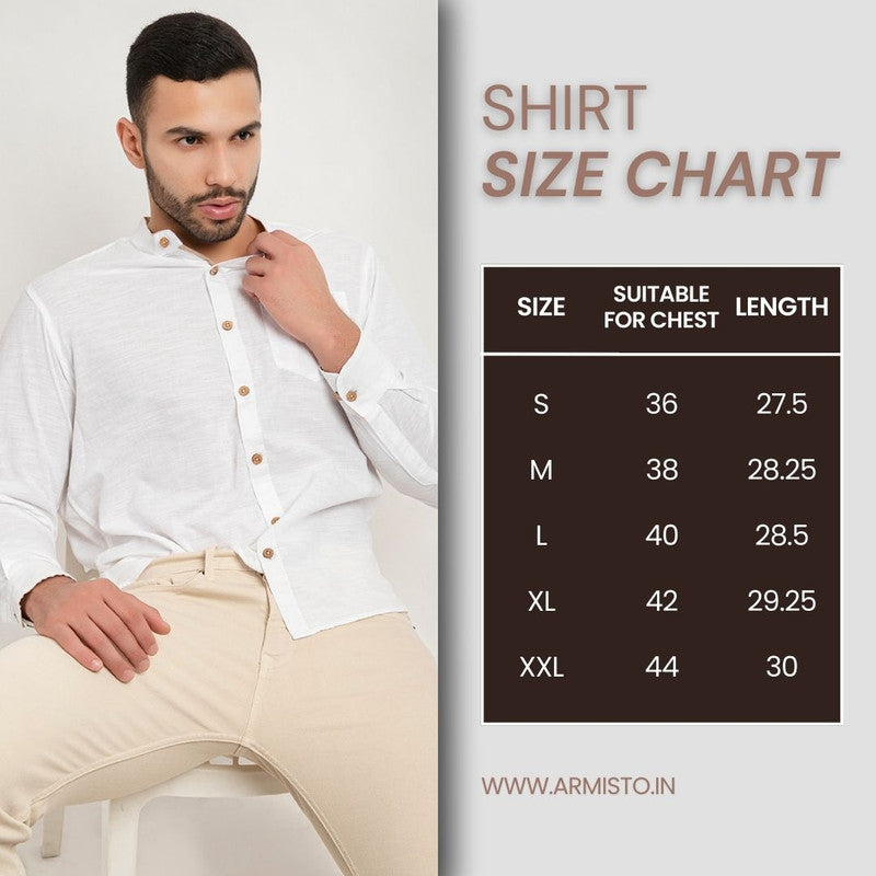 503 Men's Linen Shirt I White