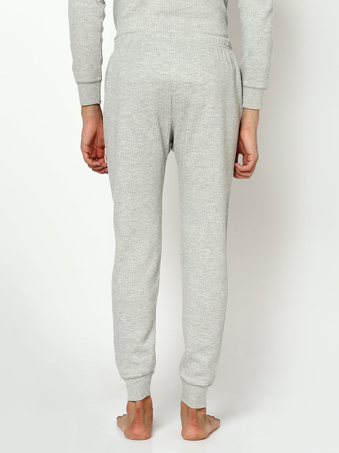 Quilted Thermal Underpant Lower I Grey I PO2