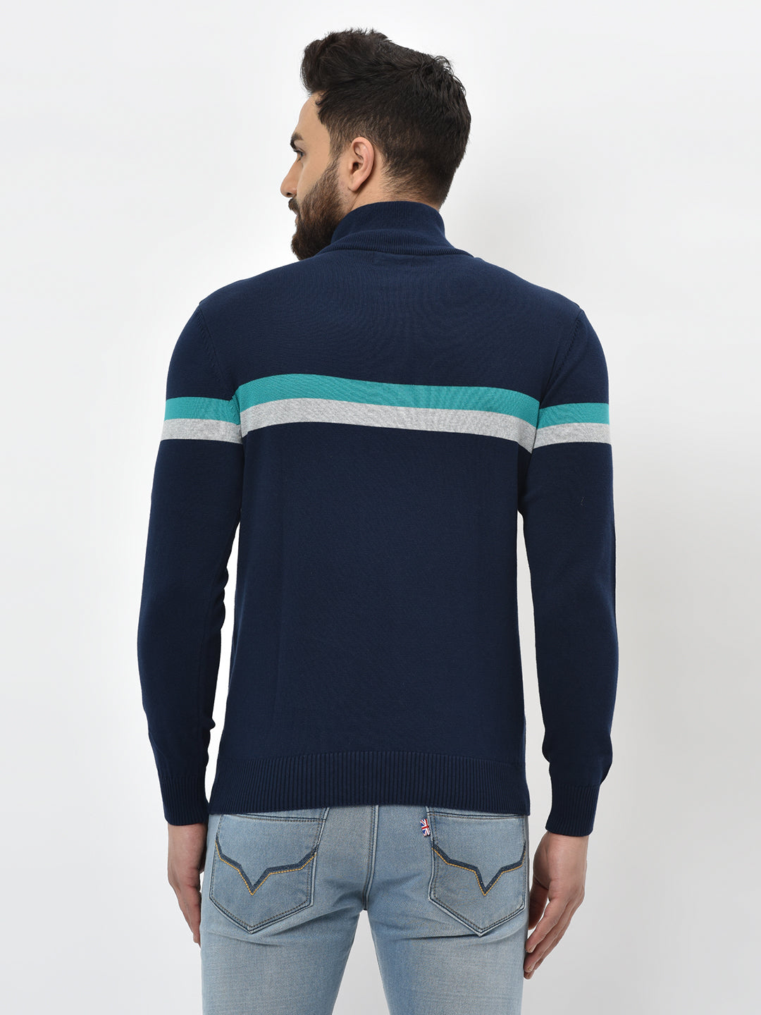 209 Half Zip Pullover I Navy