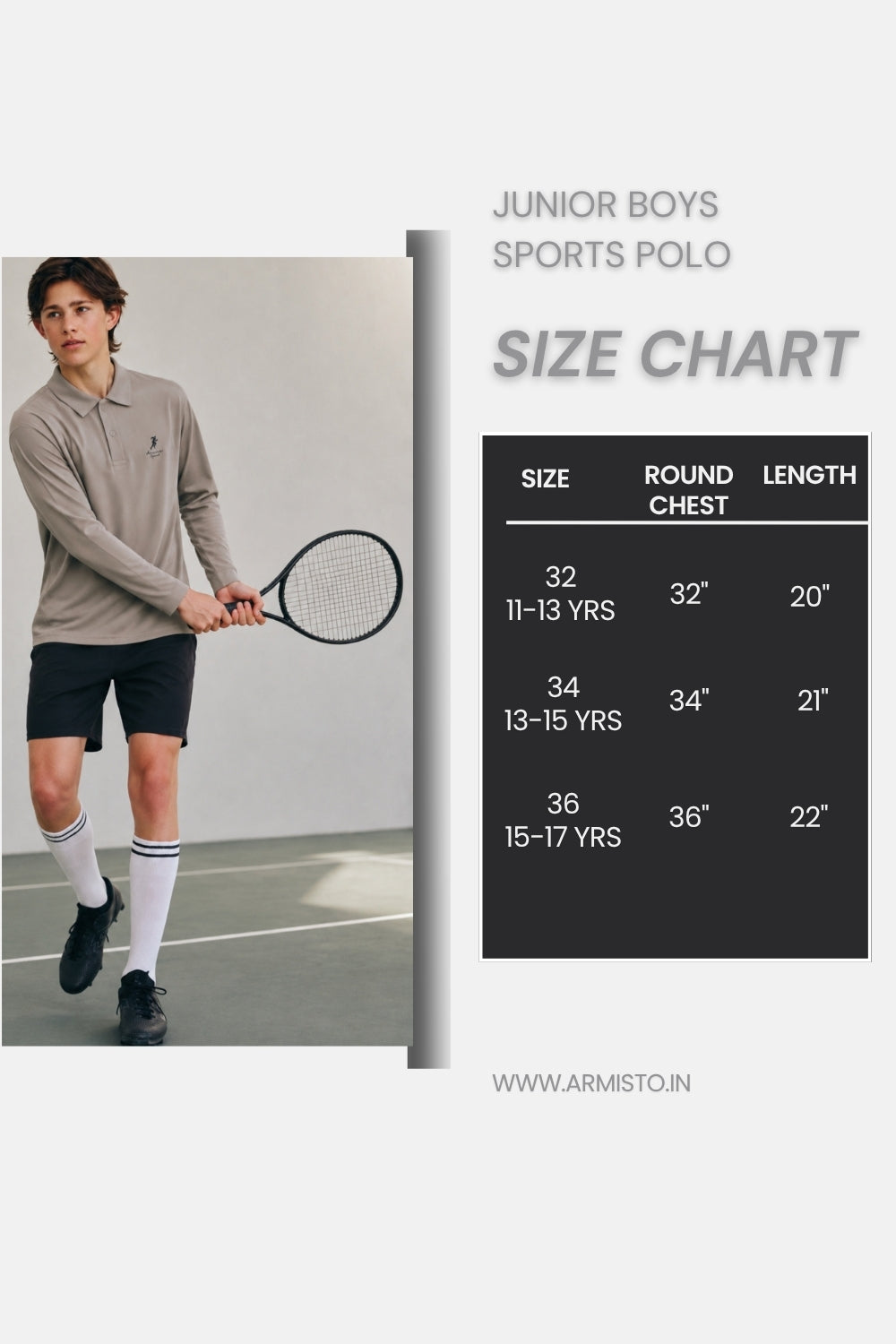 127 Boys Dri-Fit Sports T-shirt I Camel