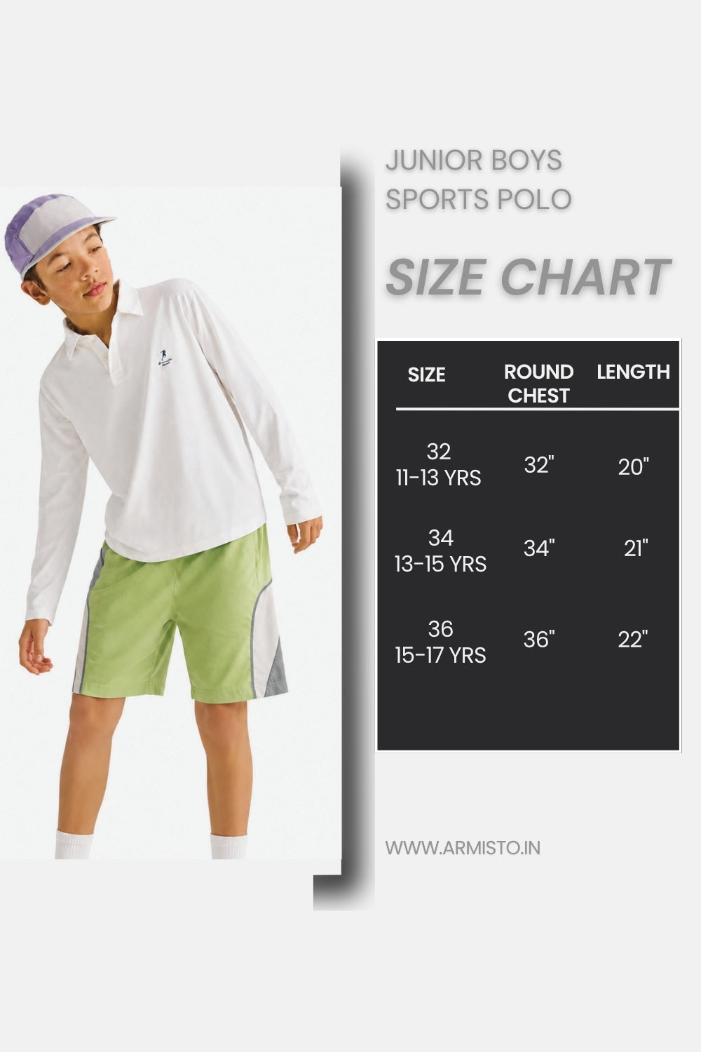127 Boys Dri-Fit Sports T-shirt I White