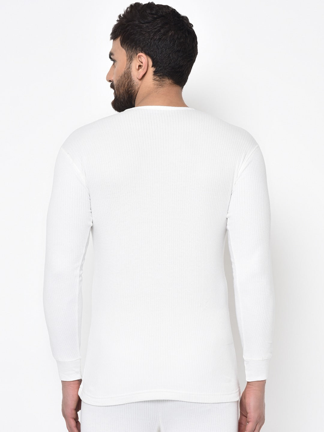 Pack of 2 Quilted Thermal Vest I White I Full Sleeves I