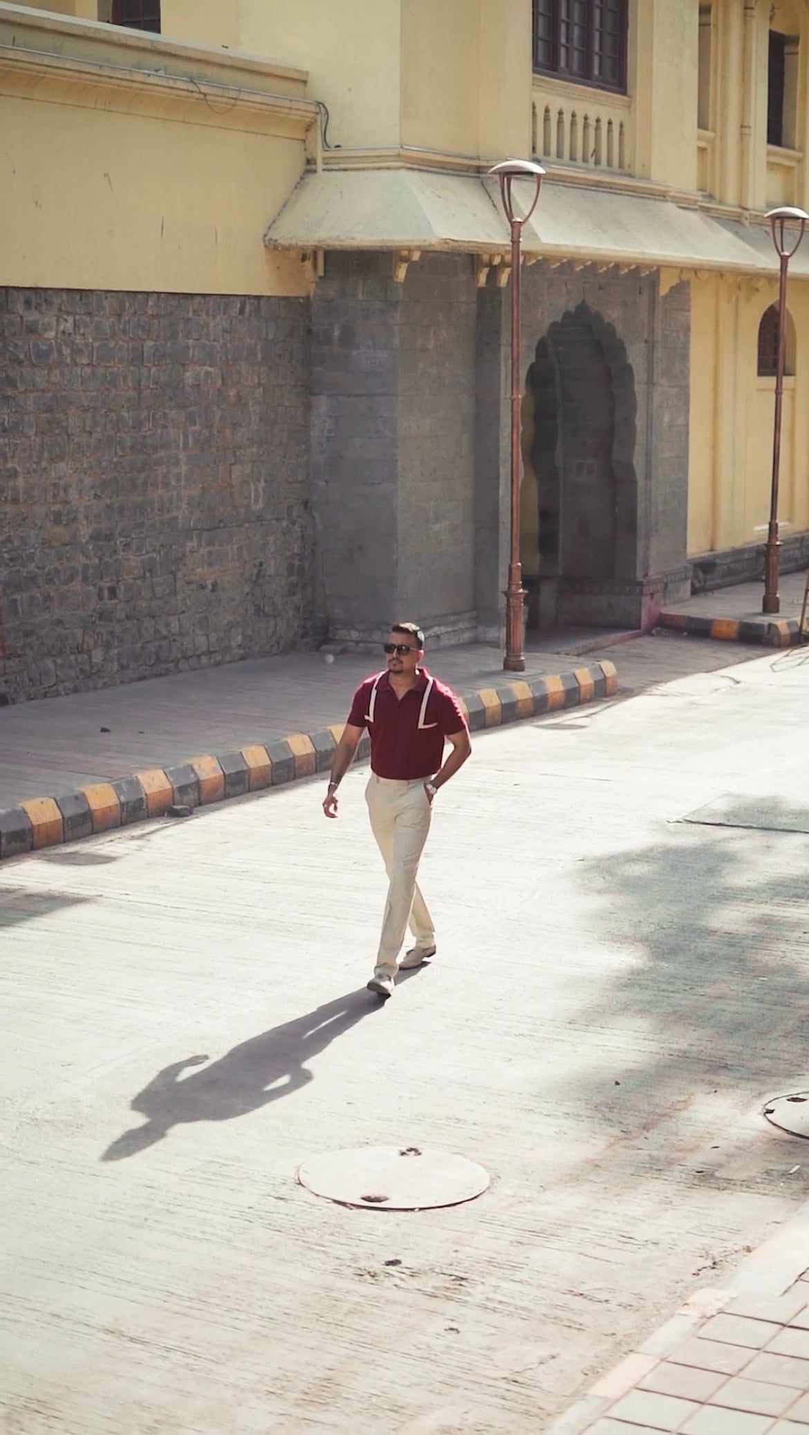 614 Half Zip Knit Polo I Wine